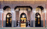 Entrance to the Hotel, La Mamounia Hotel, Marrakech, Morocco