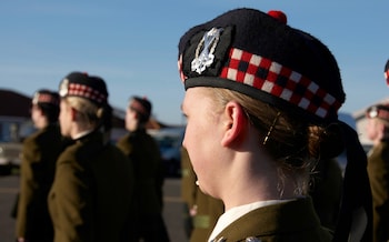 Female soldier