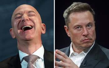 Jeff Bezos and Elon Musk