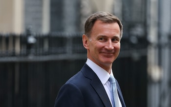 Chancellor of the Exchequer Jeremy Hunt 