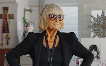 Barbara Hulanicki, founder of flagship store Biba, pictured in her studio in Miami