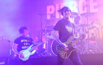 Pierce The Veil performing in Texas in 2023