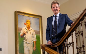 Mark Nicholas at Lord's