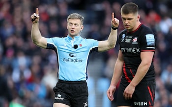 Christophe Ridley (L) - RFU referees' body says Austin Healey did not influence TMO call but admit 'regrettable' blunder